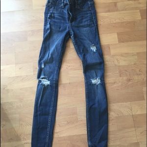 hollister high rise jean leggings